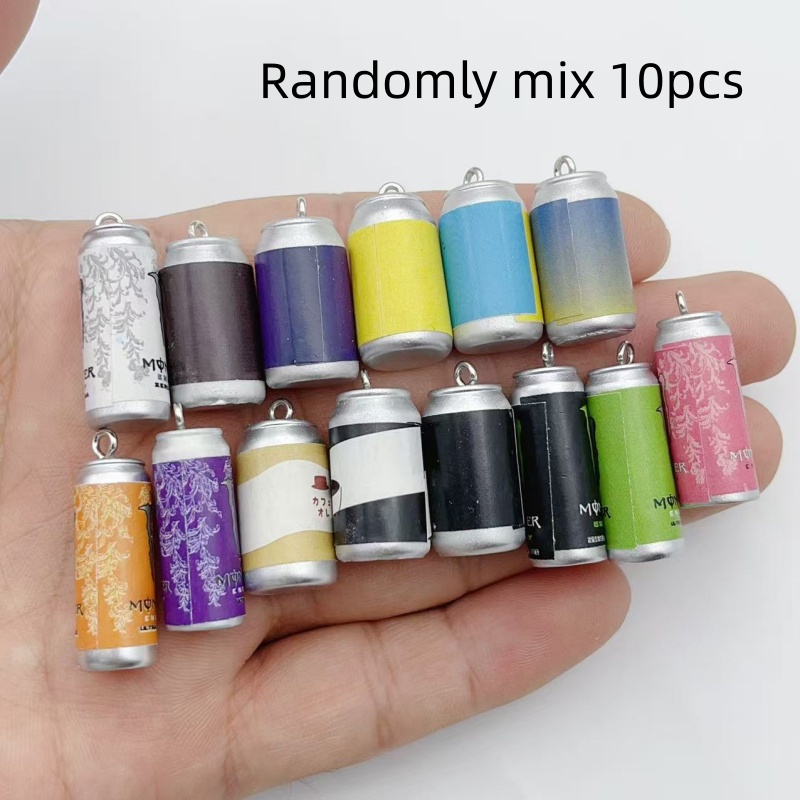 Jewelry Making With Resin - 10 шт. миниатюрных имитационных брелоков-баночек для