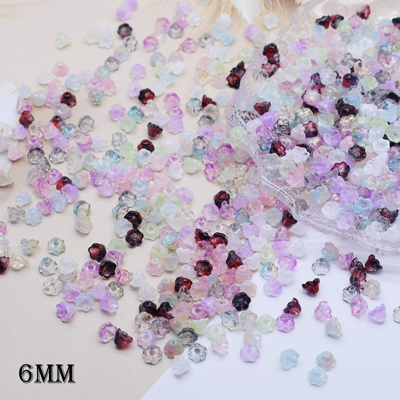 Seed Bead Tube - 6 мм, 50 шт./пакет, маленькие бусины