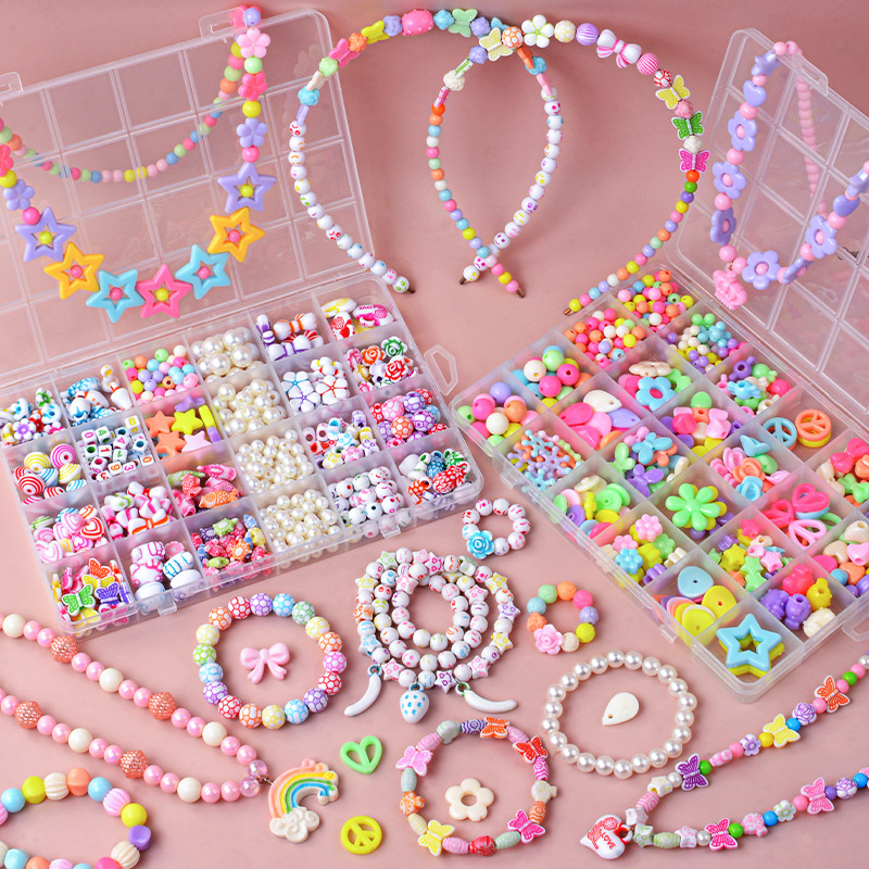 Jewelry Making Kit For Kids - Набор для творчества: бусины для рукоделия,