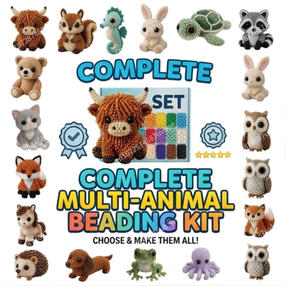 Jewelry Making Kit For Kids - Набор для творчества: бусины для создания