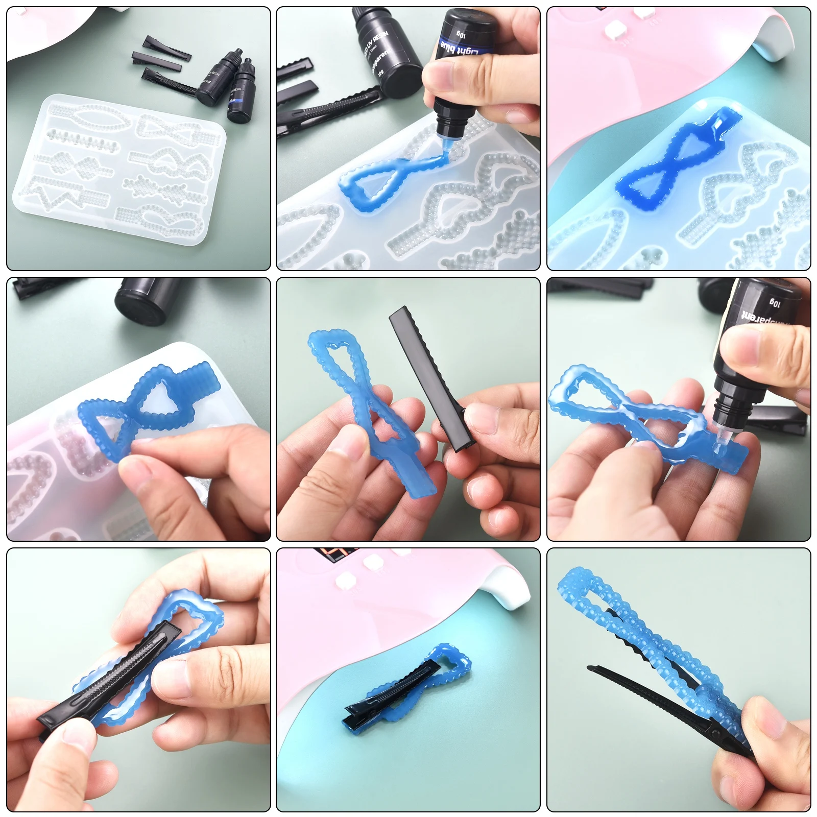 17 цветов УФ-клей из смолы, 10 – обзор и цена Jewelry Making Glue