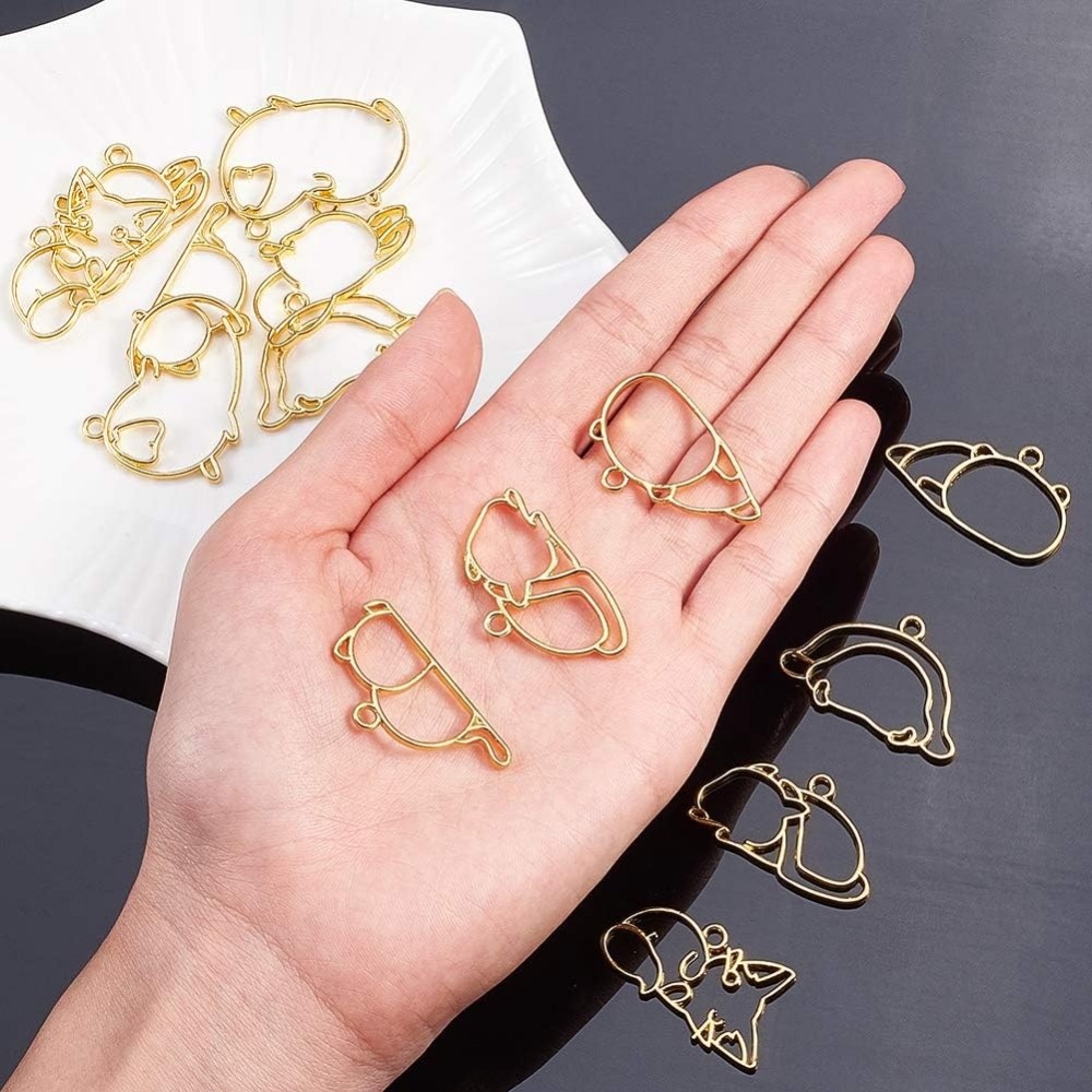 14 шт., подвески в виде открыт – обзор и цена Jewelry Making With Resin