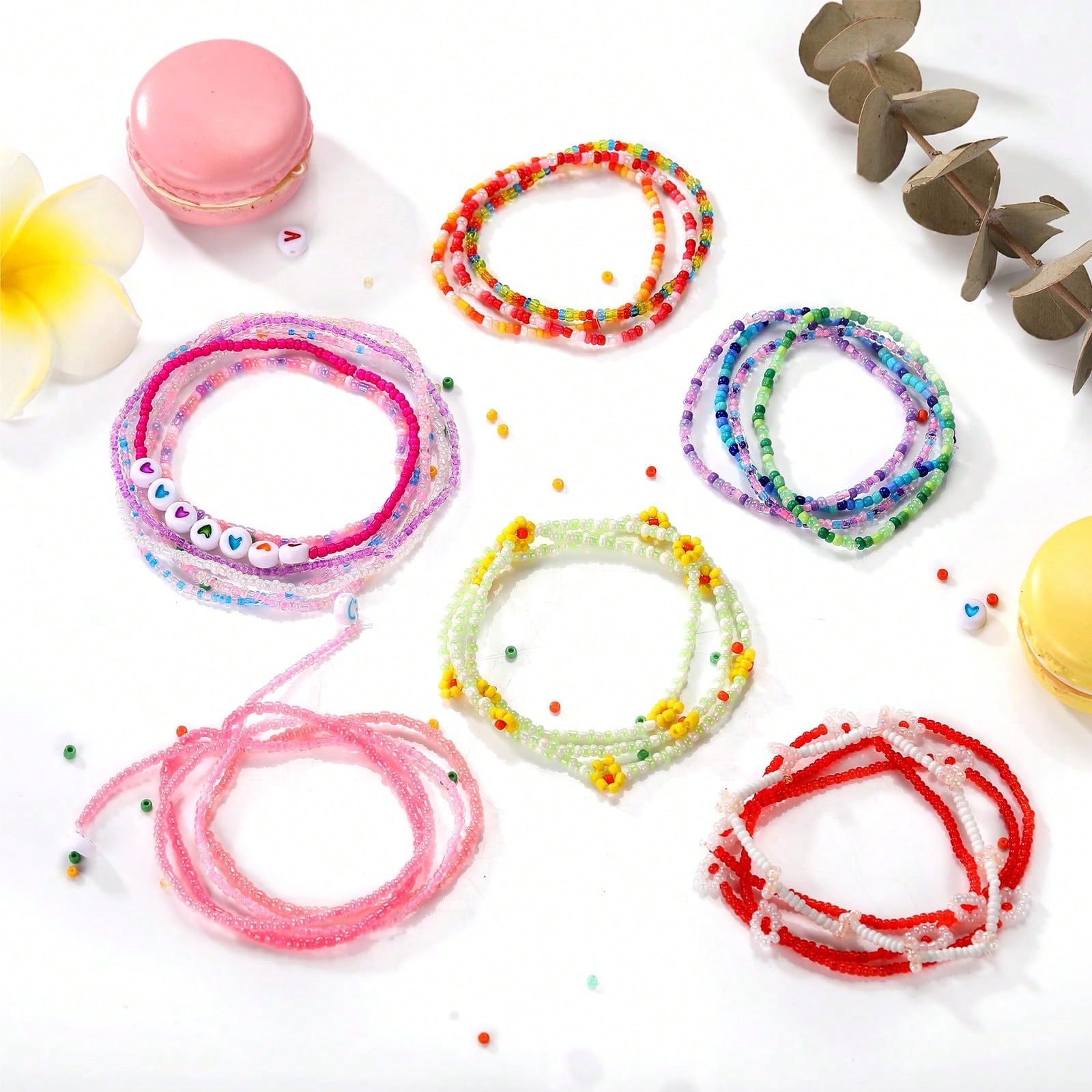 5760 шт. бисера 3 мм в коробке – обзор и цена Jewelry Making Kit For Kids