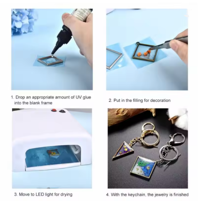 100 г УФ-смолы прозрачной, тве – обзор и цена Jewelry Making Glue