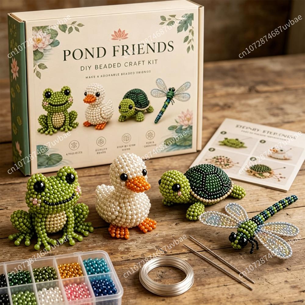 Набор для создания 3D-бусинок  – обзор и цена Jewelry Making Kit For Kids