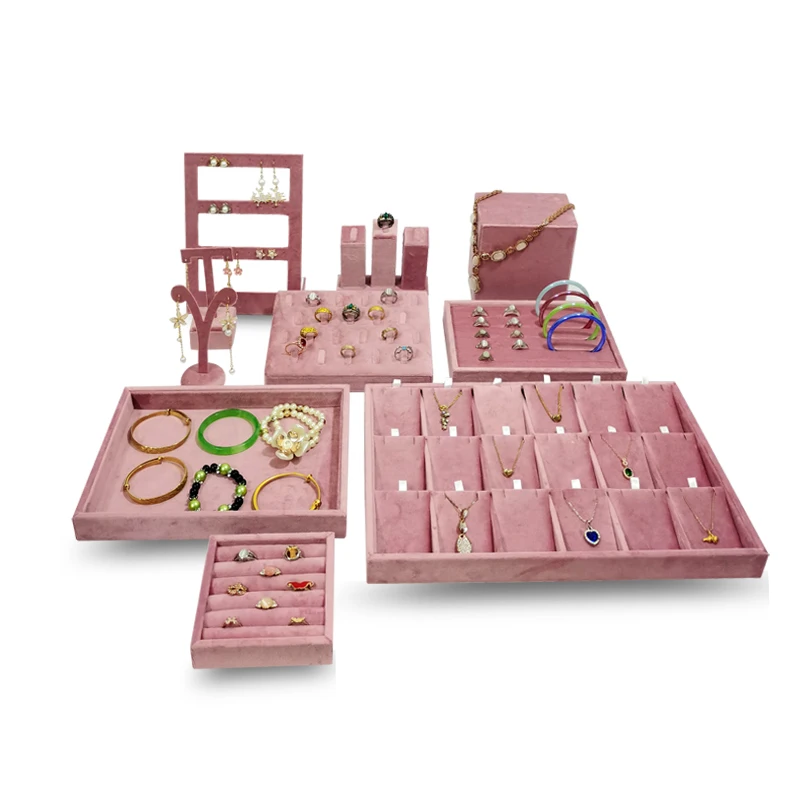 Новый розовый бархатный органа – обзор и цена Jewelry Making Organizer