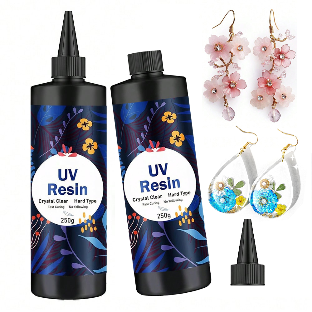 250г/500г УФ-смола, прозрачный – обзор и цена Jewelry Making Glue