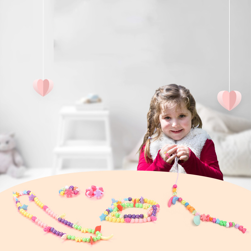 Набор из бисера для девочек «с – обзор и цена Jewelry Making Kit For Kids