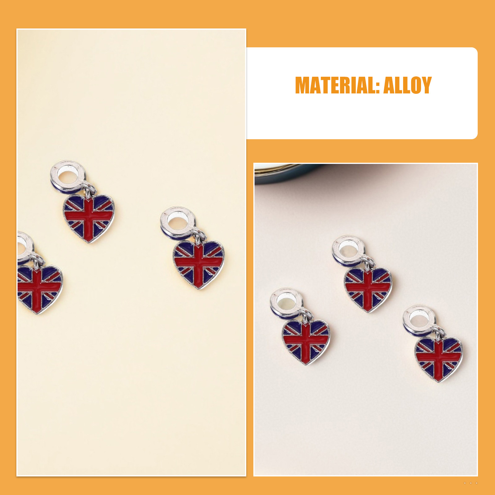 12 шт. подвесок с флагом Велик – обзор и цена Jewelry Making Uk