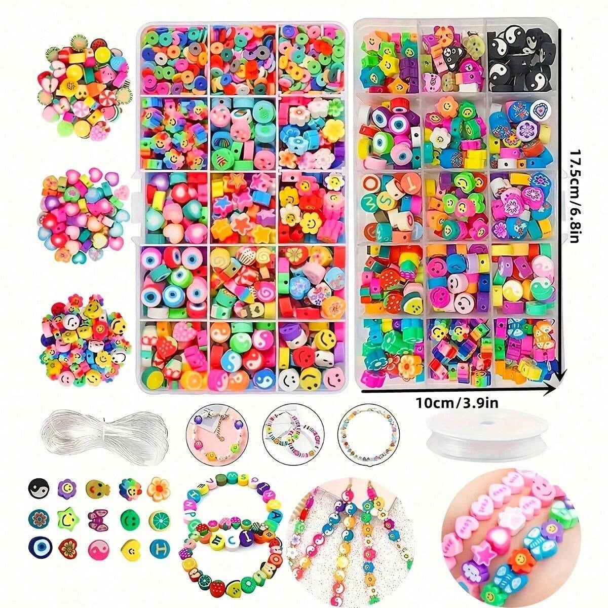 Набор из 1450/1200/250 бусин и – обзор и цена Jewelry Making Organizer