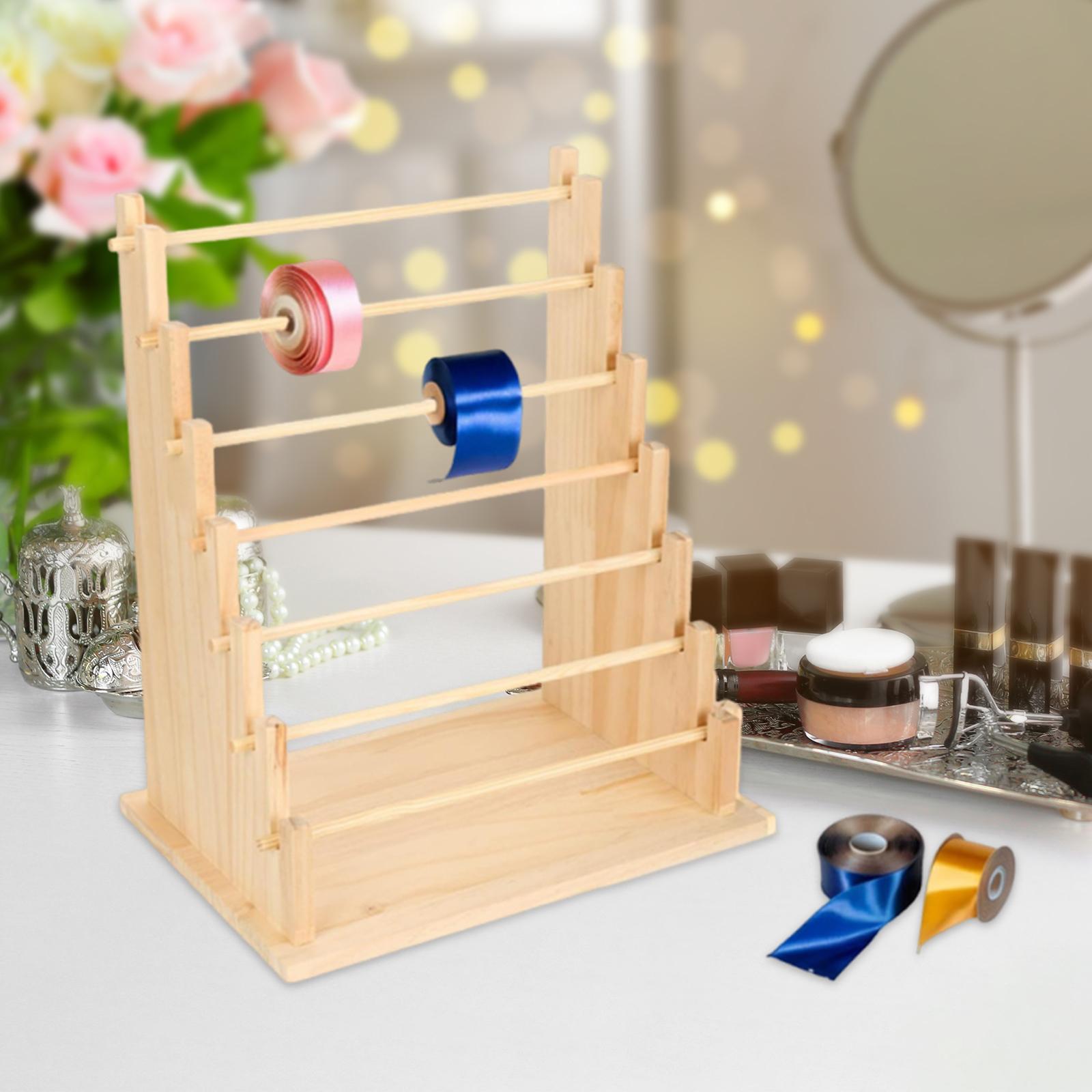 Деревянный органайзер для лент – обзор и цена Jewelry Making Organizer
