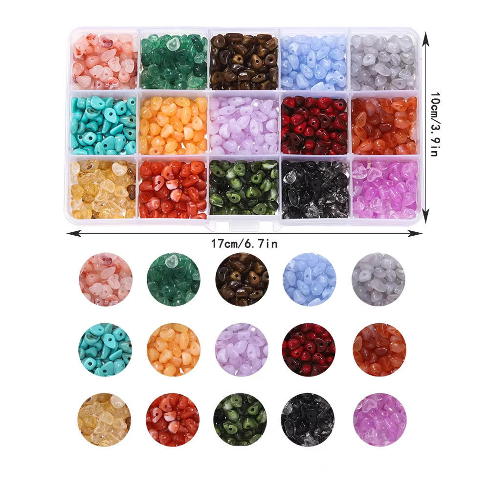 Около 525 шт./кор. бусины из и – обзор и цена Jewelry Making Organizer